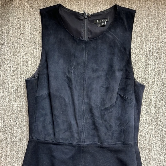 Theory Women’s Navy Dress - Picture 2 of 4